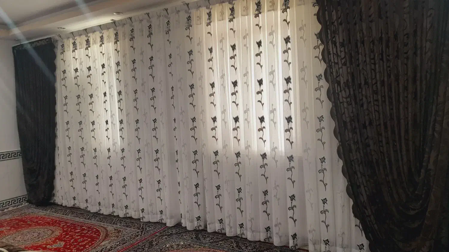 پرده|پرده، رانر، رومیزی|بروجرد, |دیوار