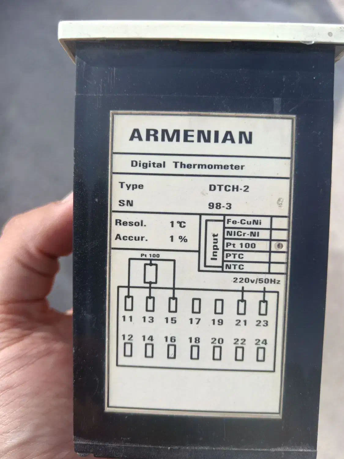 نمایشگر دماسنج|ابزارآلات|ماهدشت, |دیوار