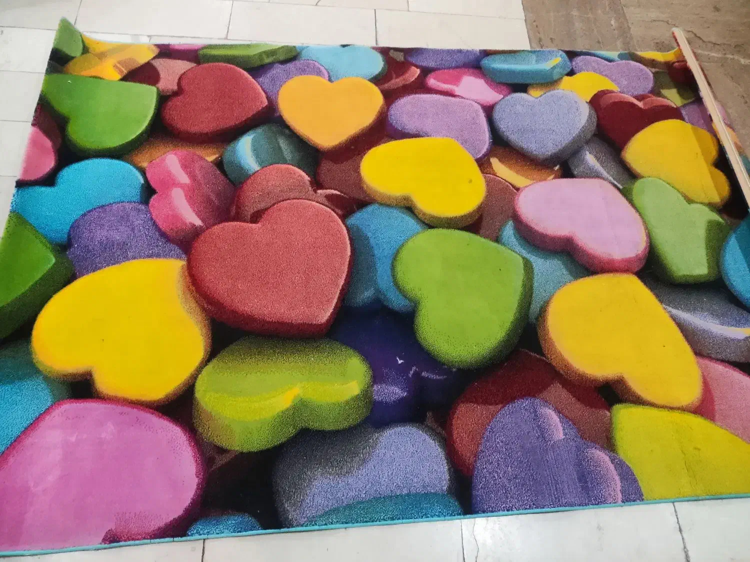 فرش فانتزی سه بعدی ساوین  ۴ متری  تراکم بالا(۲۱۰۰)|فرش|تهران, مدائن|دیوار