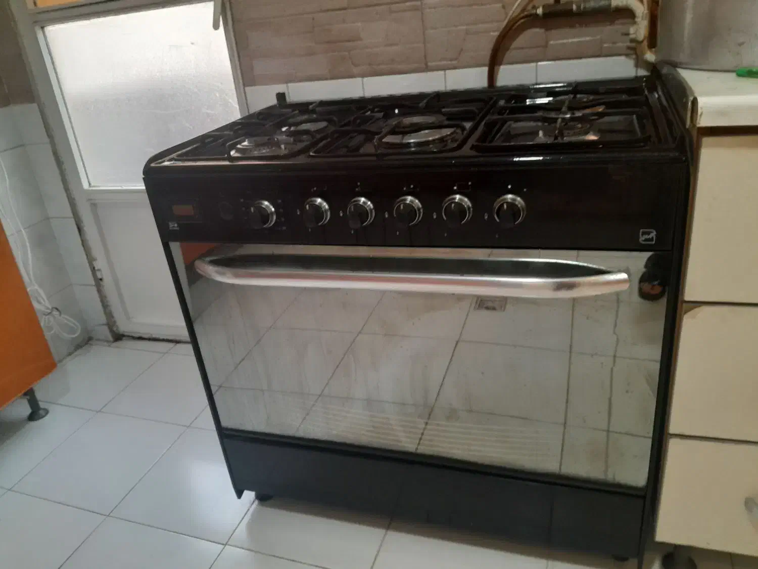 گاز طرح فر ۵ شعله|اجاق گاز و لوازم برقی پختوپز|کرج, آق تپه|دیوار