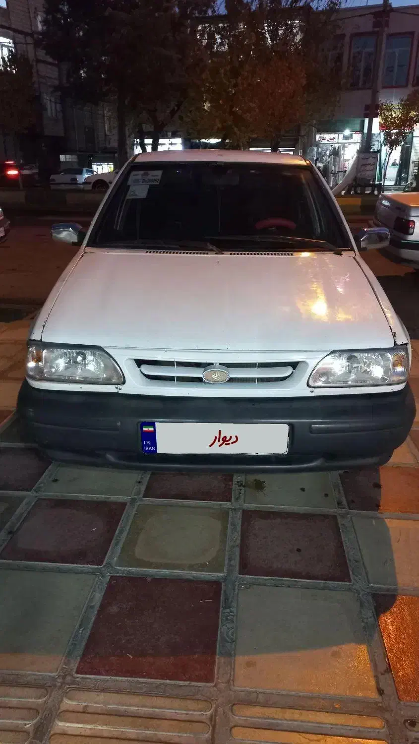 پراید سفید صندوق دار|خودرو سواری و وانت|کرمانشاه, |دیوار