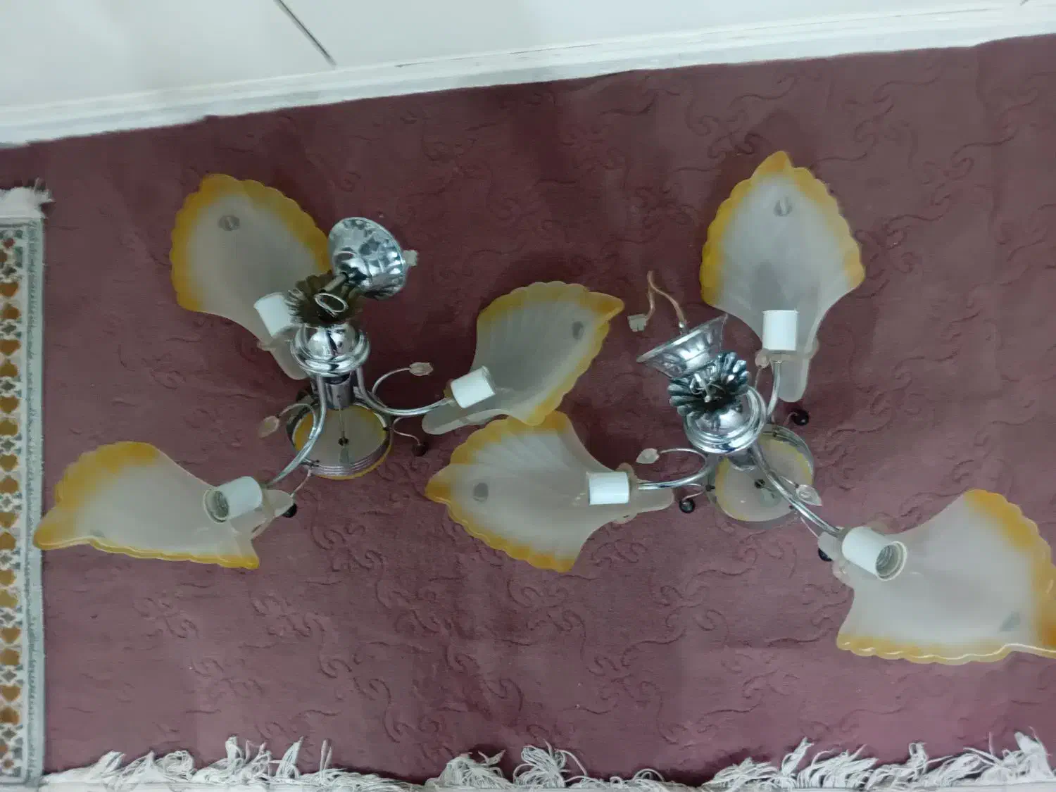 لوستر در حد نو|لوستر و چراغ آویز|بروجرد, |دیوار