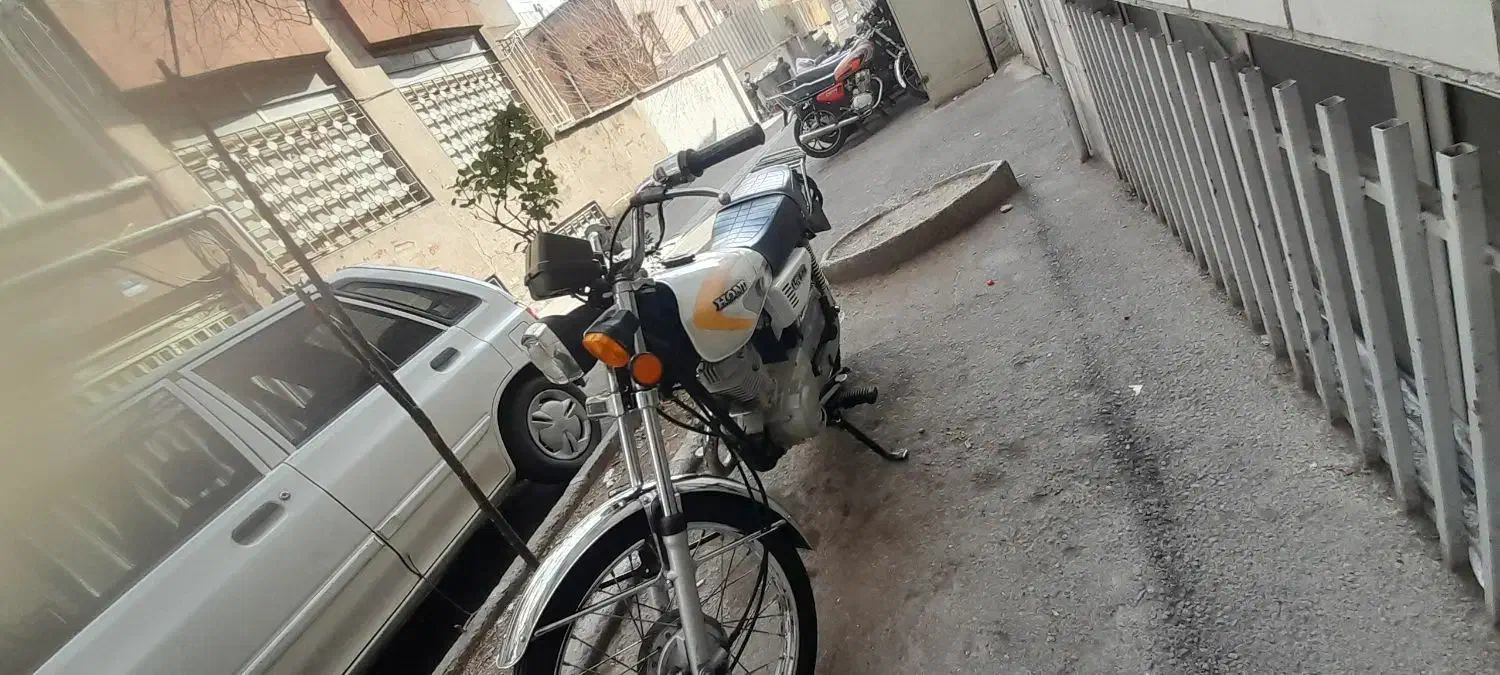 هندا۱۲۵ مدل۹۵|موتورسیکلت|همدان, |دیوار
