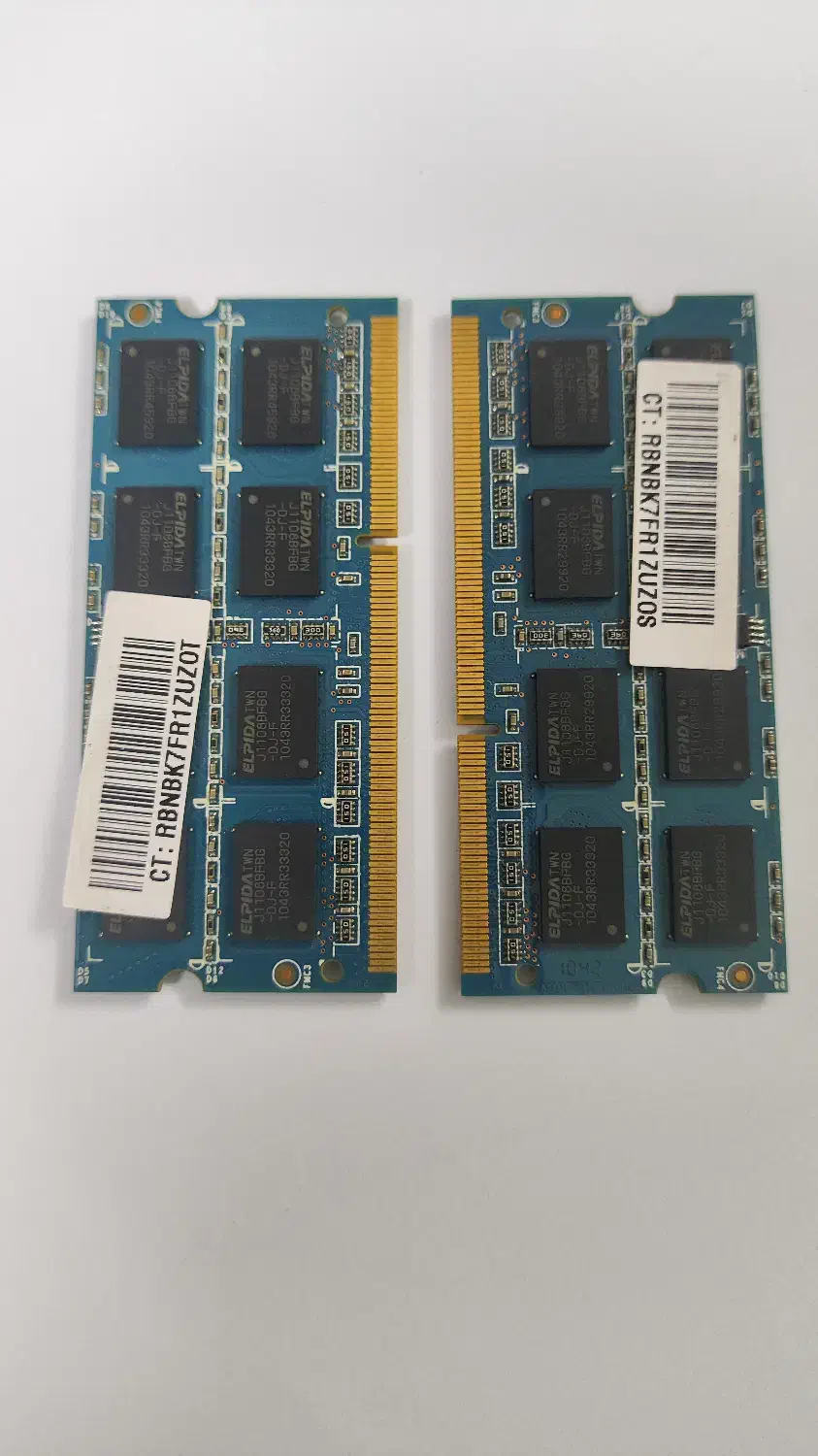 2 عدد رم لپ‌تاپ DDR3 برند RAMAXEL - مجموعاً ۴ گیگ|قطعات و لوازم جانبی رایانه|کاشان, آیت الله سعیدی|دیوار