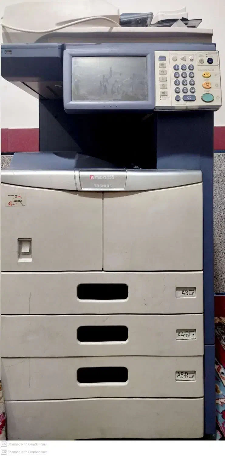دستگاه کپی توشیبا 455|پرینتر، اسکنر، کپی، فکس|لردگان, |دیوار