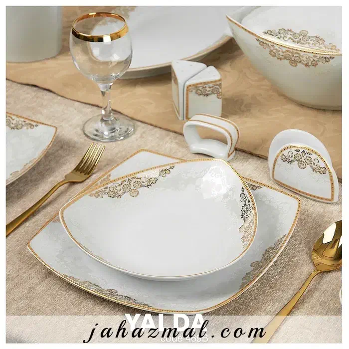 سرویس105 تیکه چینی پردیس|ظروف سرو و پذیرایی|زابل, |دیوار