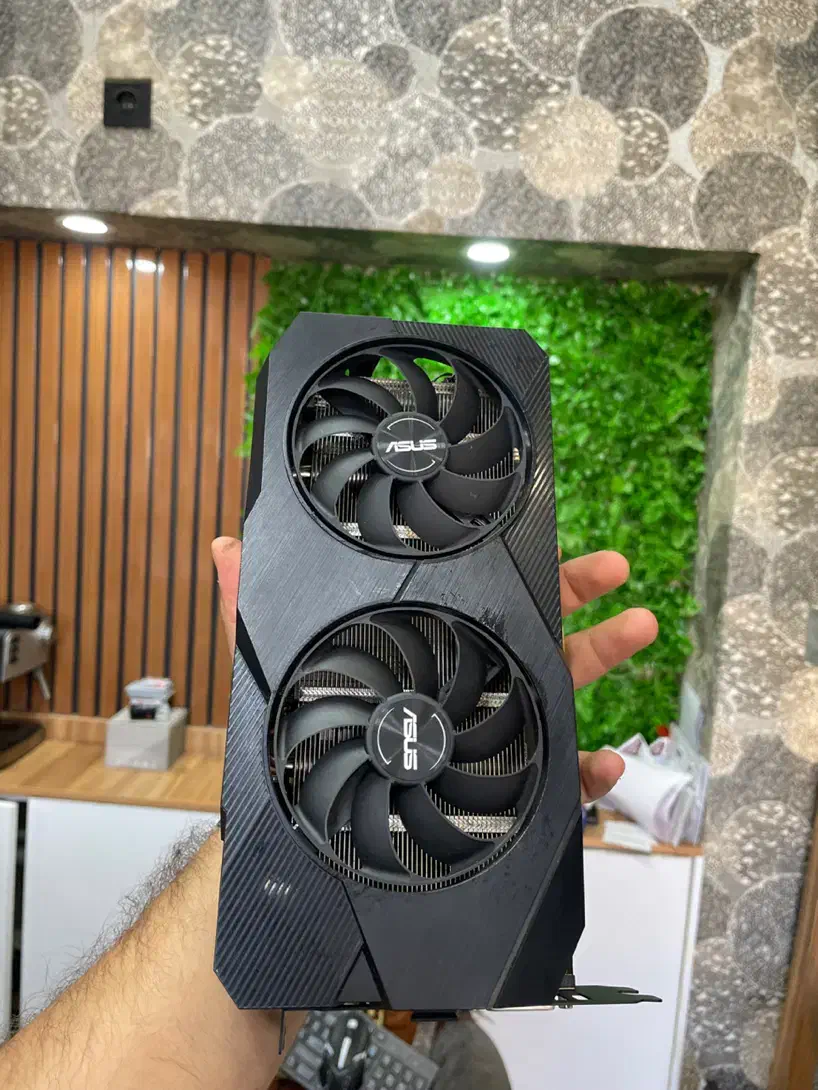 گرافیک RTX 2060 ASUS DUAL OC 6G|قطعات و لوازم جانبی رایانه|اهواز, طالقانی|دیوار