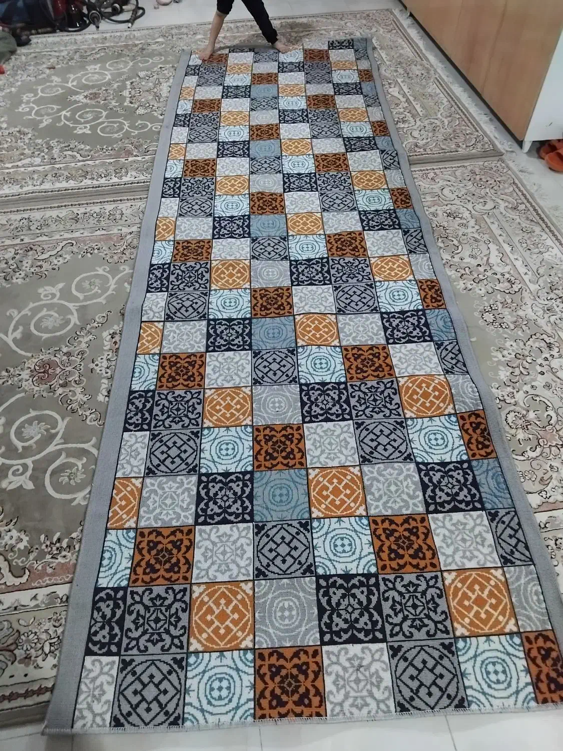 ۳تیکه گلیم فرش شیک ونونو|گلیم، جاجیم، گبه|کرمانشاه, |دیوار