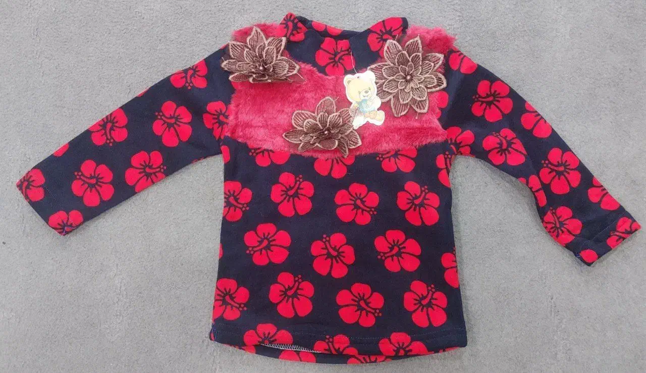 بلوز طرح دار و شیک دخترانه|کفش و لباس بچه|بانه, |دیوار