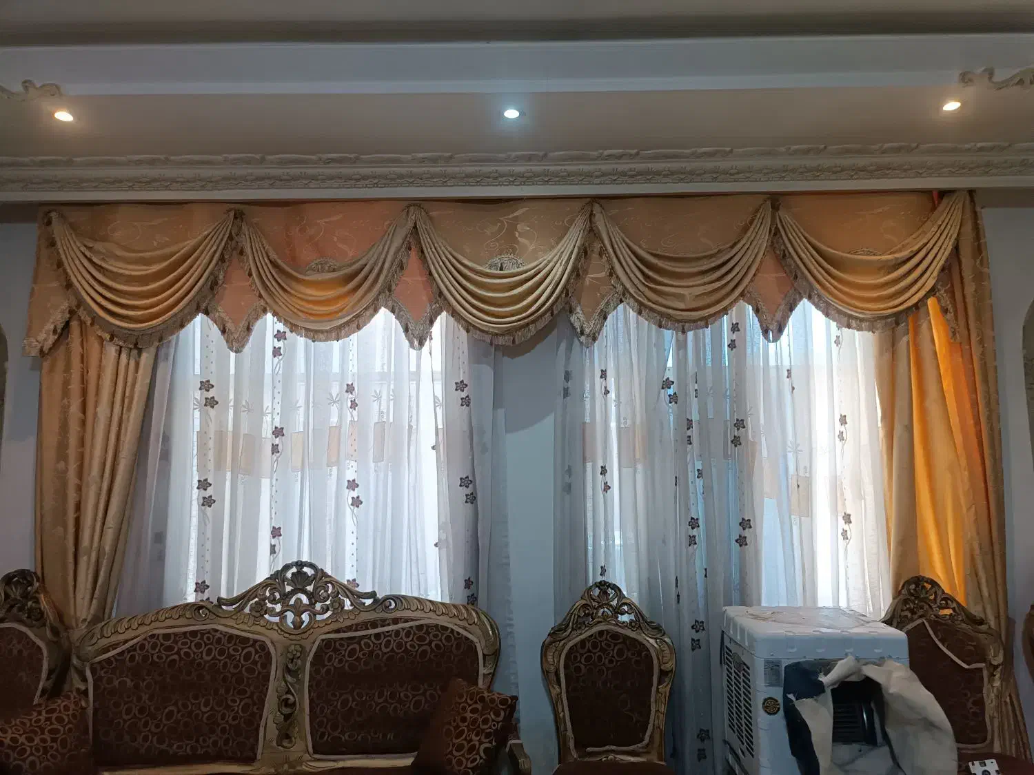پرده|پرده، رانر، رومیزی|اصفهان, همدانیان|دیوار