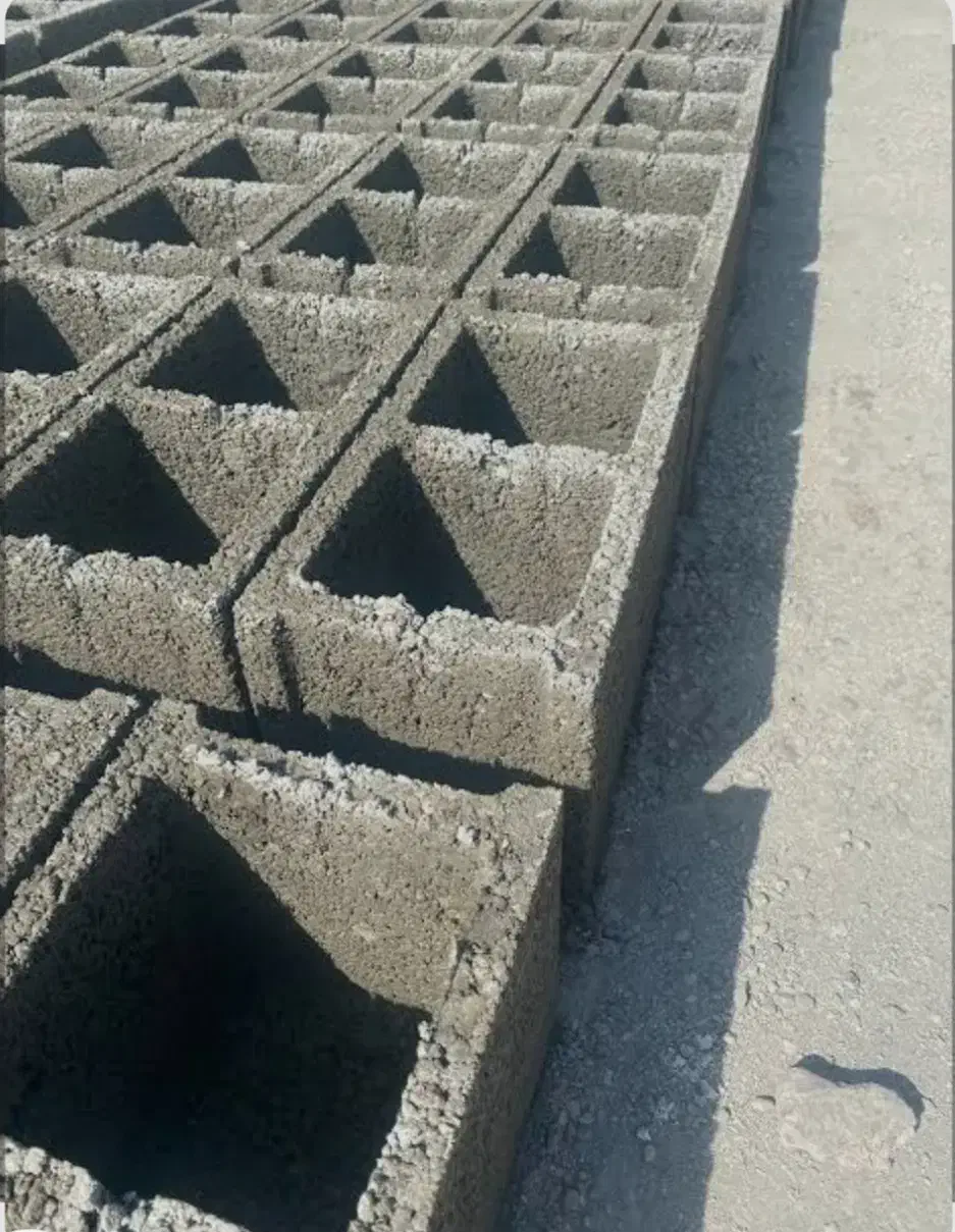 بلوک های دیواری پرسی و مستحکم|مصالح و تجهیزات ساختمان|هامون, |دیوار