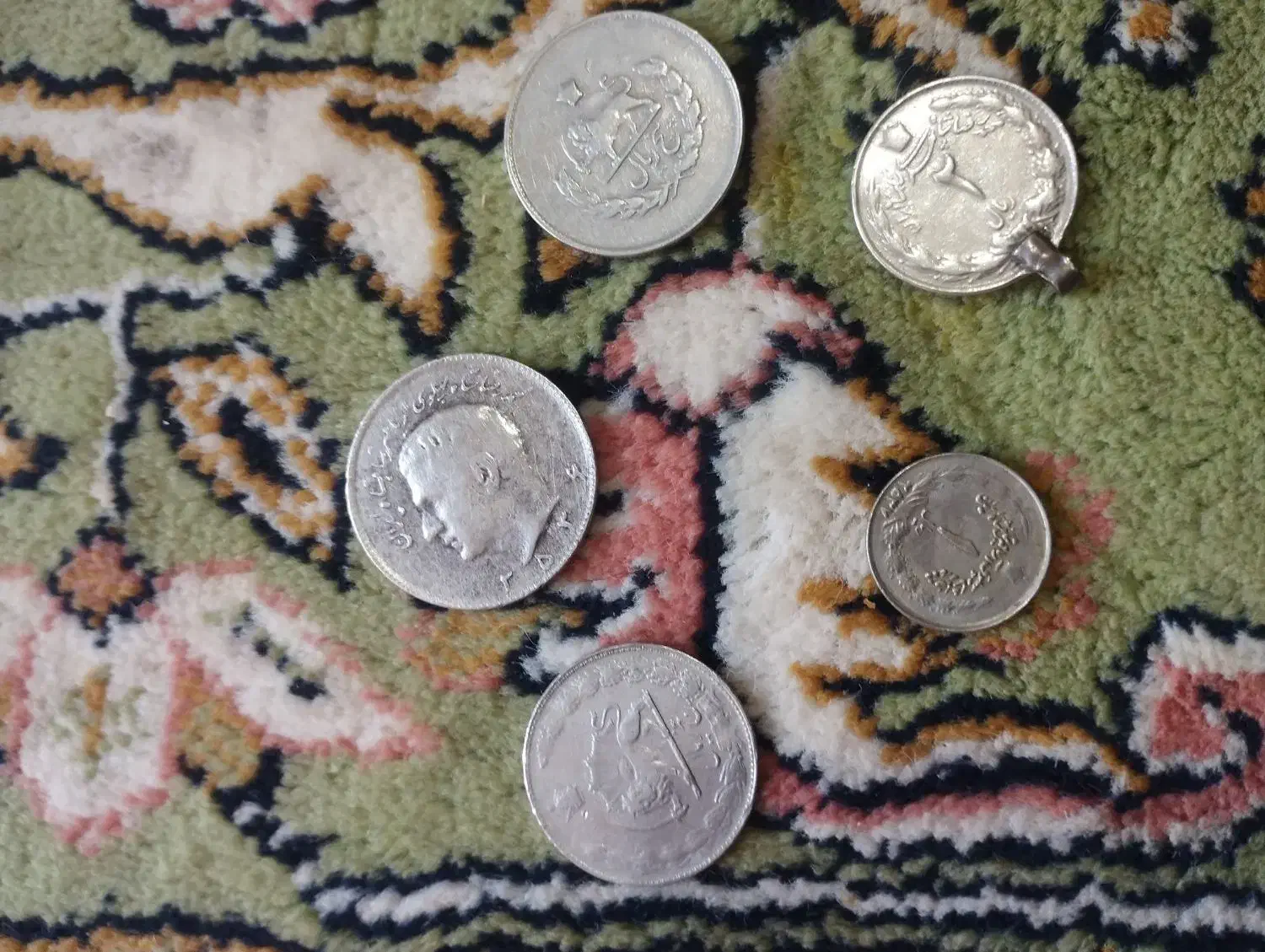 سکه نقره|کلکسیون سکه، تمبر، اسکناس|کرمانشاه, |دیوار