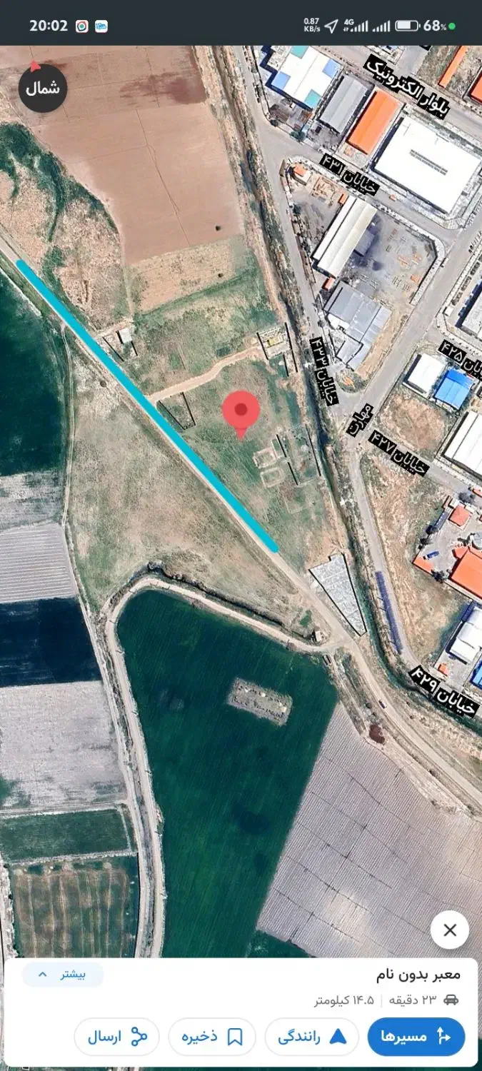 زمین کرونی|فروش زمین و ملک کلنگی|شیراز, حسن آباد|دیوار