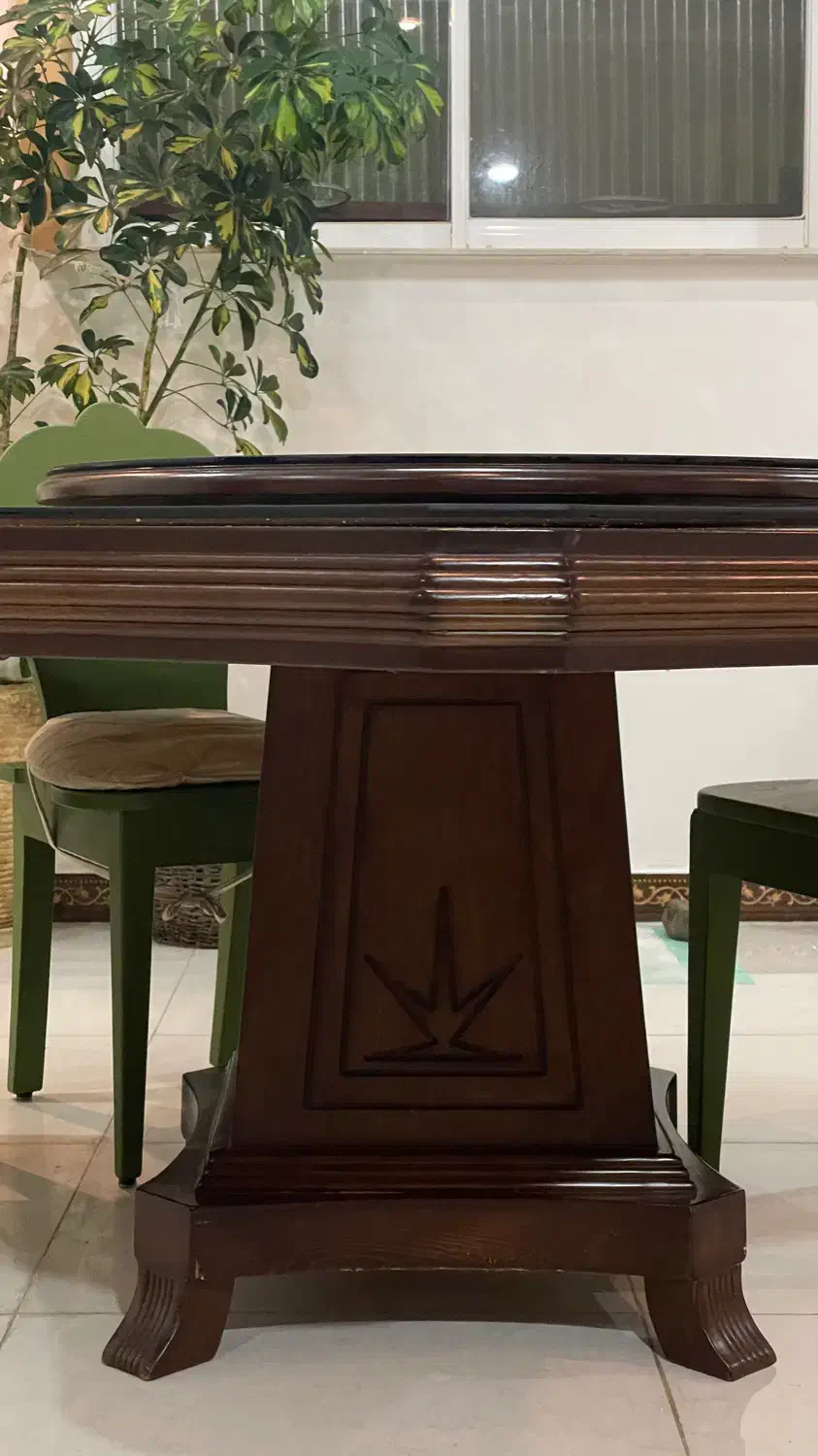 میز ۸ نفره با صفحه گردان|میز و صندلی غذاخوری|رشت, خمیران زاهدان|دیوار