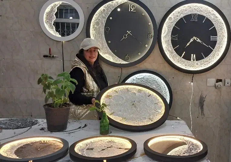 ساعت و دکوری|ساعت دیواری و تزئینی|تهران, آبشار تهران (دریاچه)|دیوار