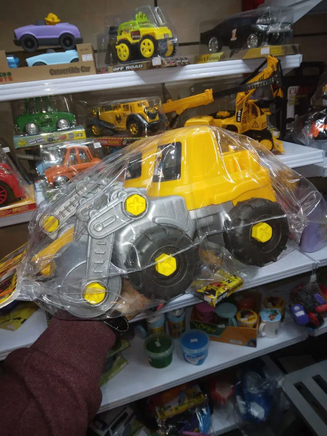 لودر و جاده صافکن|اسباببازی|ساوه, |دیوار