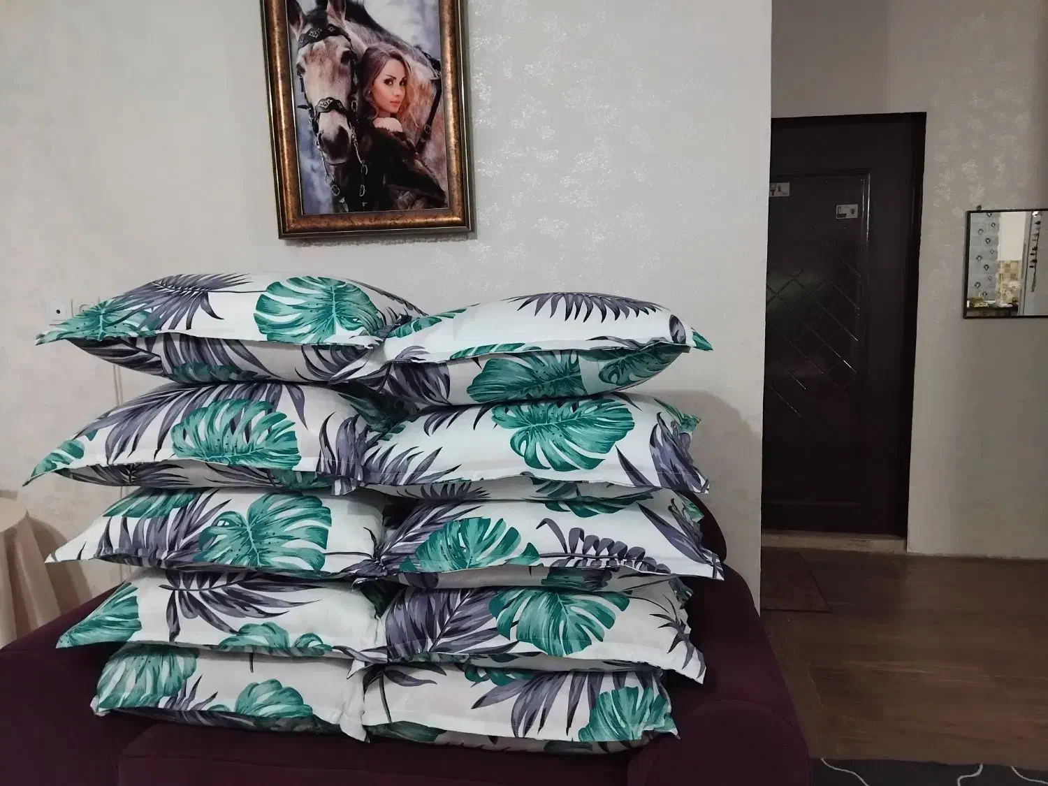 دوخت تشک و پشتی پذیرفته میشود|رختخواب، بالش، پتو|لشت نشا, |دیوار