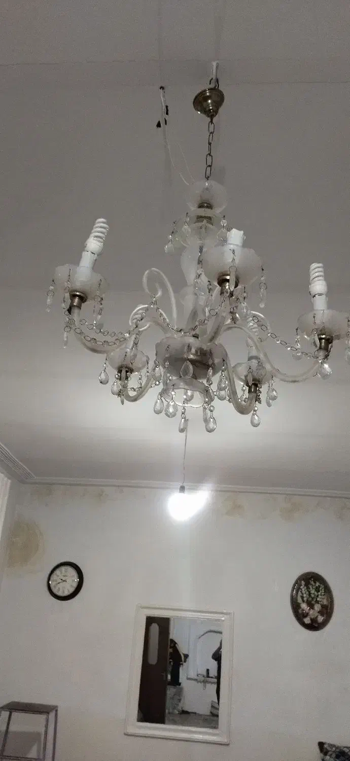 لوستر|لوستر و چراغ آویز|ابهر, |دیوار