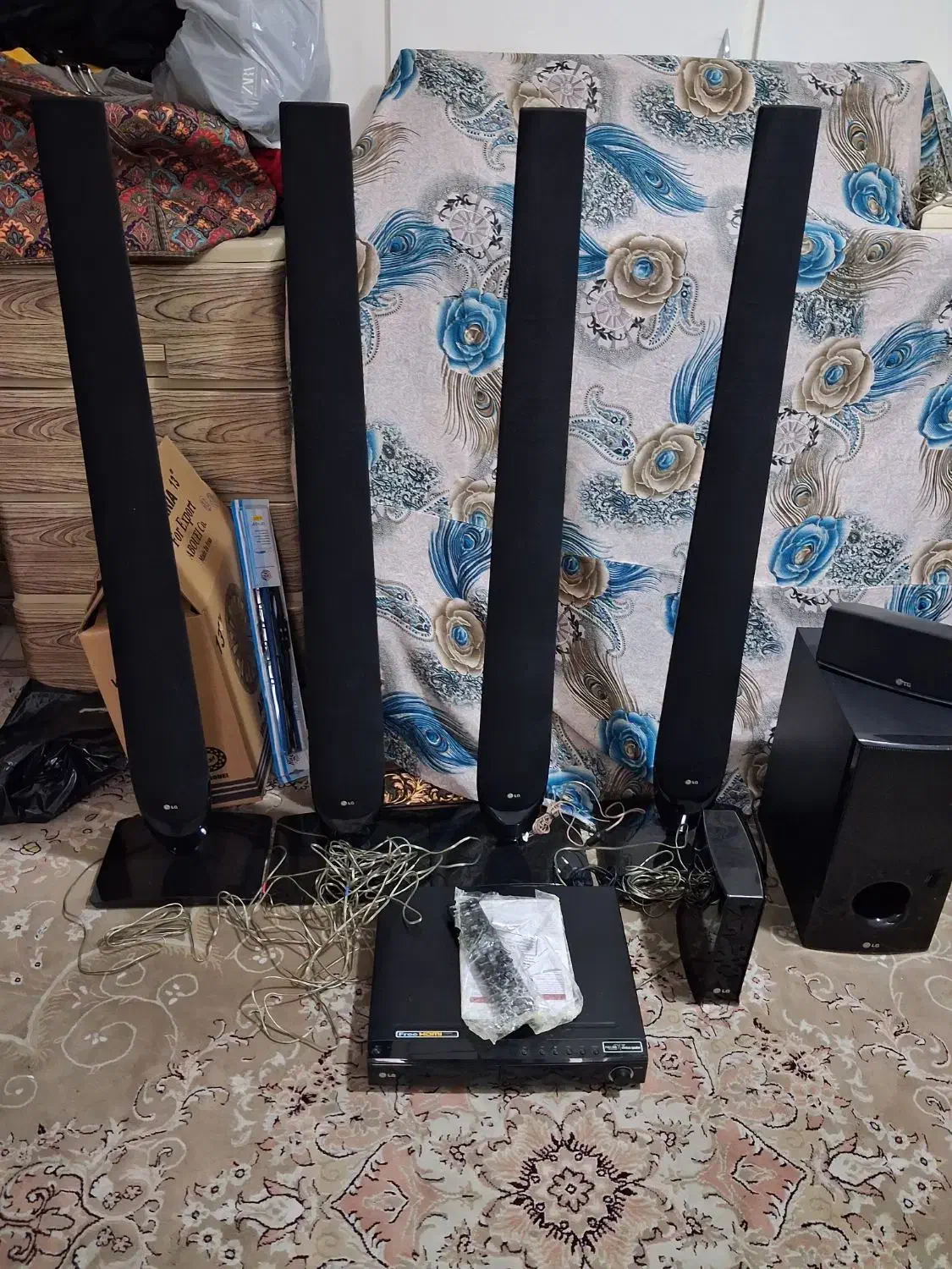 سینما خانواده الجی ۷تیکه زلزله اکبند کره ای|سیستم صوتی خانگی|تهران, زیبادشت|دیوار