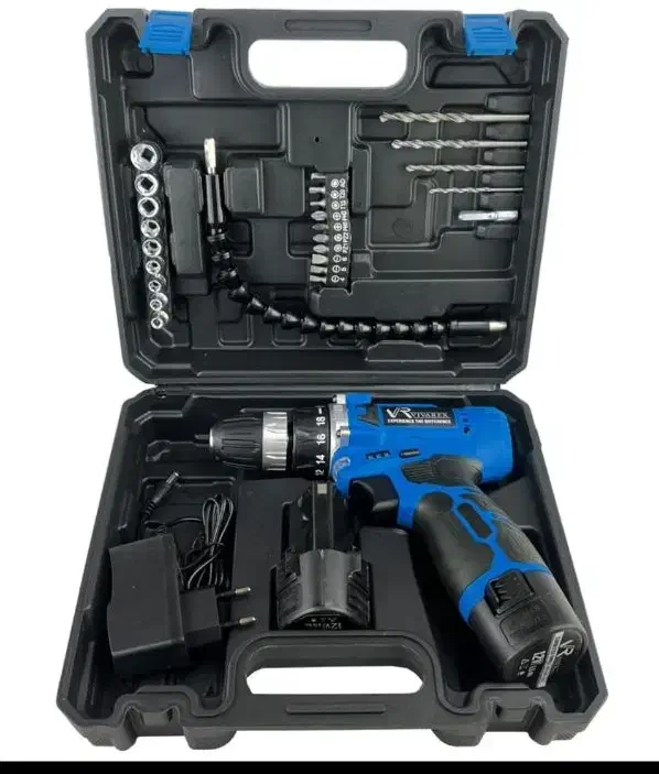 دریل شارژی تک باتری دوباتری وموتور براش اصلی|ماشینآلات صنعتی|کرمانشاه, |دیوار