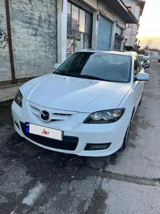 مزدا ۳ مدل ۸۷ تیپ ۳ فول|خودرو سواری و وانت|بندر انزلی, پیل علی باغ|دیوار