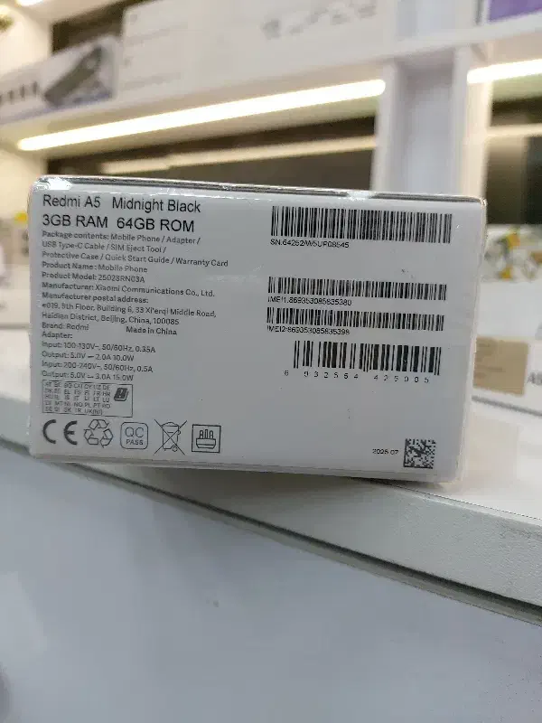 ردمی A5 r3 64g|موبایل|فردیس, ثابتی|دیوار