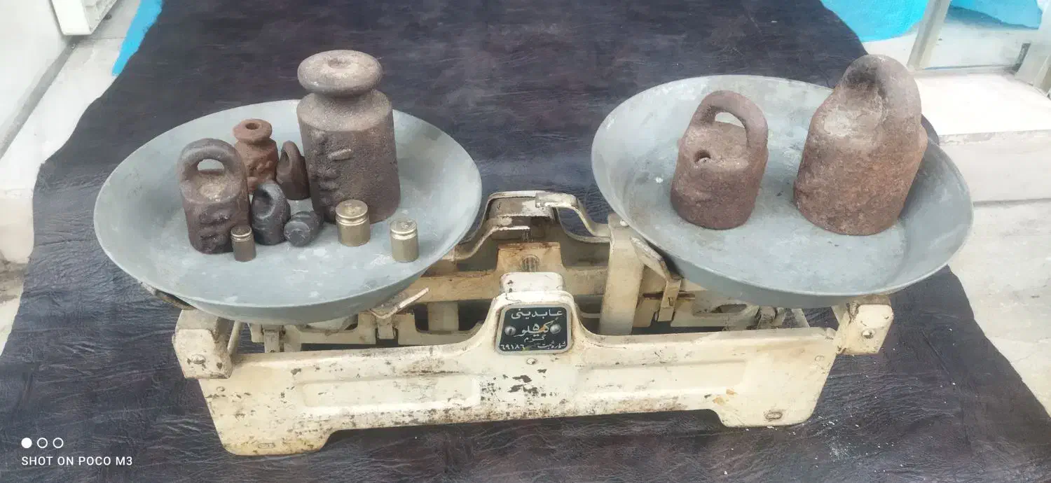 ترازوی پاره سنگ|کلکسیون اشیاء عتیقه|رشت, شهرک شهید مفتح|دیوار