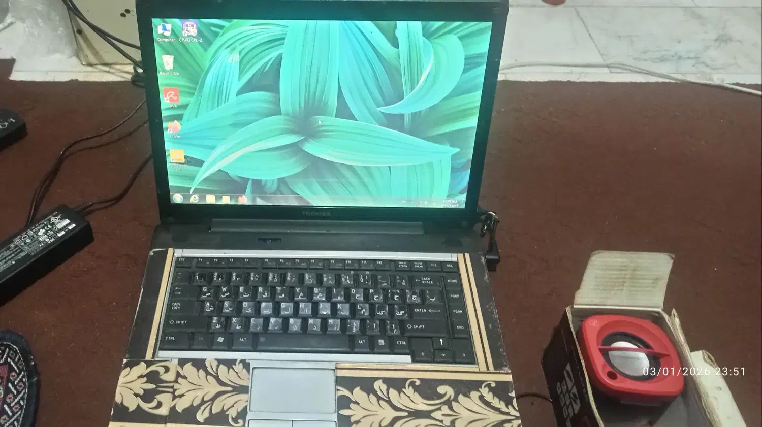 یک عدد لب تاب  توشیبا|رایانه همراه|قم, آذر (نکویی)|دیوار