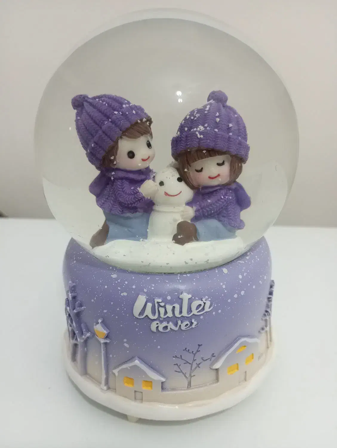 گوی برفی موزیکال پمپی|چراغ خواب و آباژور|بوشهر, |دیوار