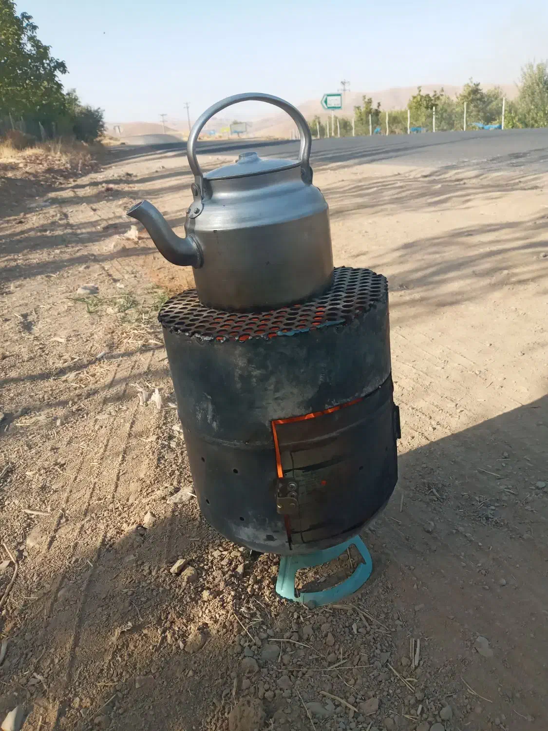 بخاری چوبی صحرایی|اجاق گاز و لوازم برقی پخت‌وپز|سنندج, |دیوار