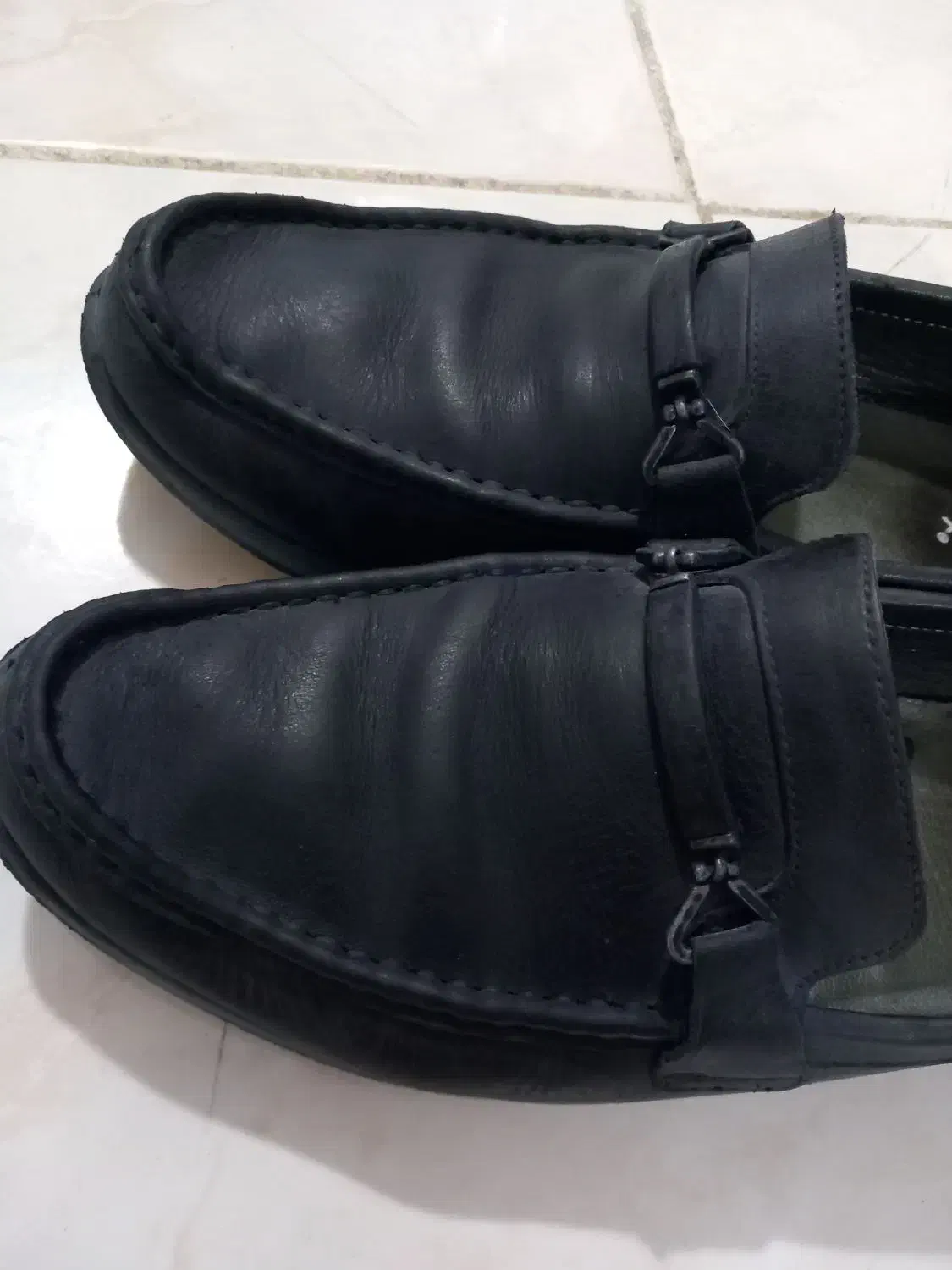 کفش کالج مردانه سایز ۴۱ سرمه ای سیر|کیف، کفش، کمربند|خرمآباد, |دیوار