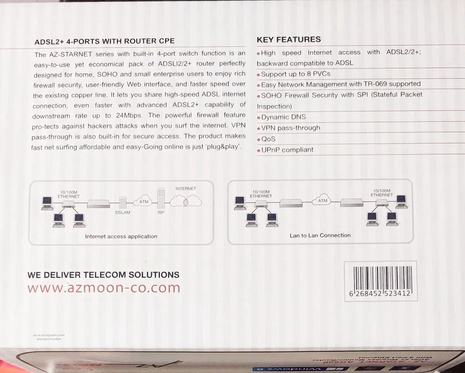 مودم adsl|مودم و تجهیزات شبکه|قم, زنبیل آباد|دیوار