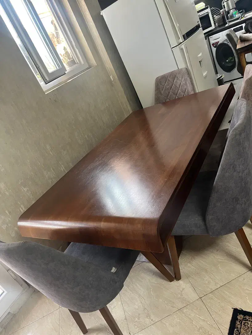 میز ناهار خوری ۶نفره|میز و صندلی غذاخوری|تهران, آبشار تهران (دریاچه)|دیوار