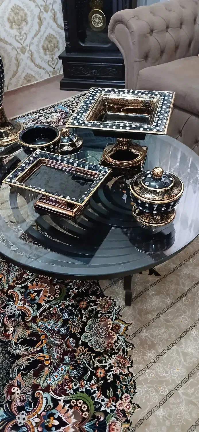 دکوری نگین دار|ظروف سرو و پذیرایی|اردبیل, |دیوار