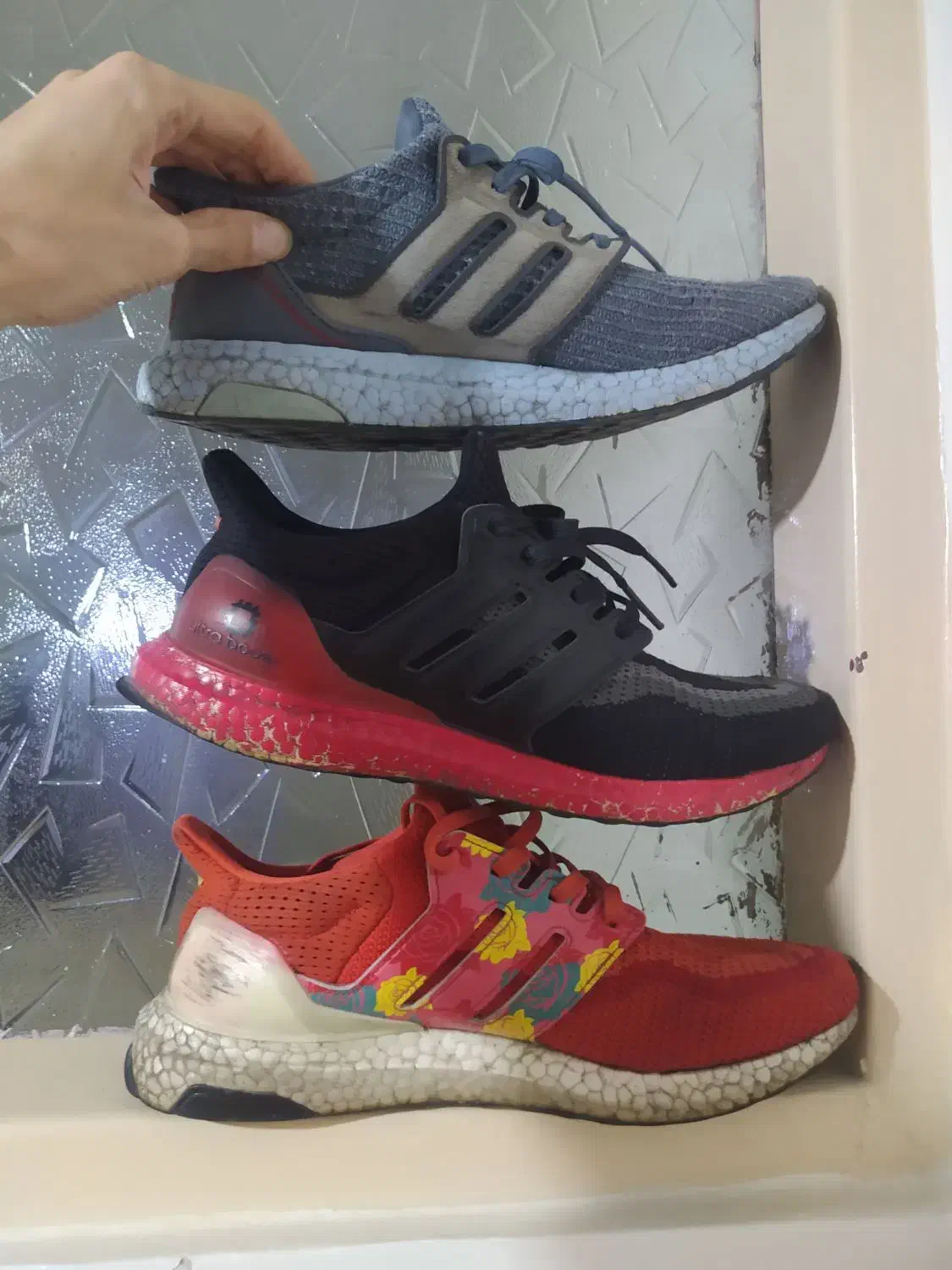 کتونی اورجینال ادیداس بوست 42 مدل adidas boost|کیف، کفش، کمربند|تهران, والفجر (افسریه)|دیوار