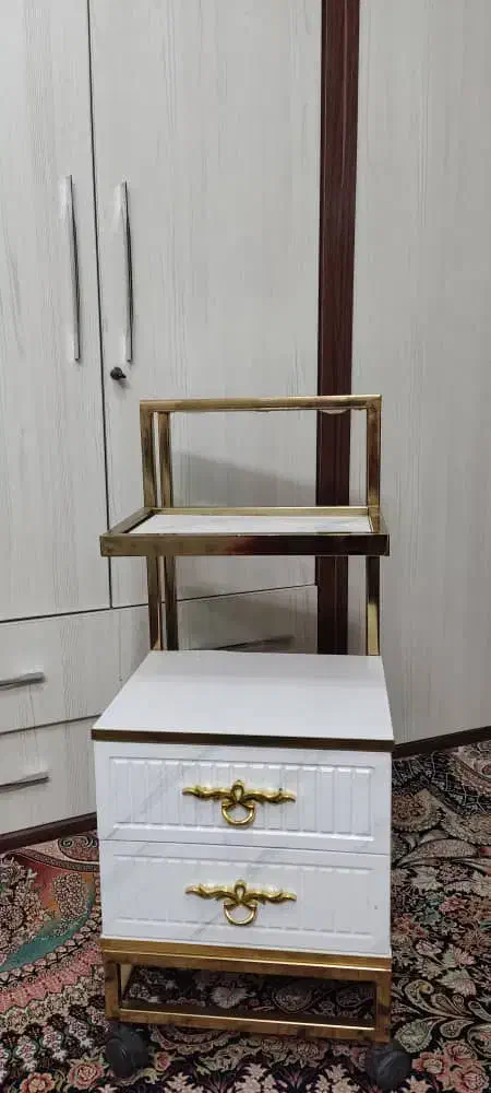 ترولی فلزی چوبی|مبلمان خانگی و میز عسلی|اصفهان, زهران|دیوار