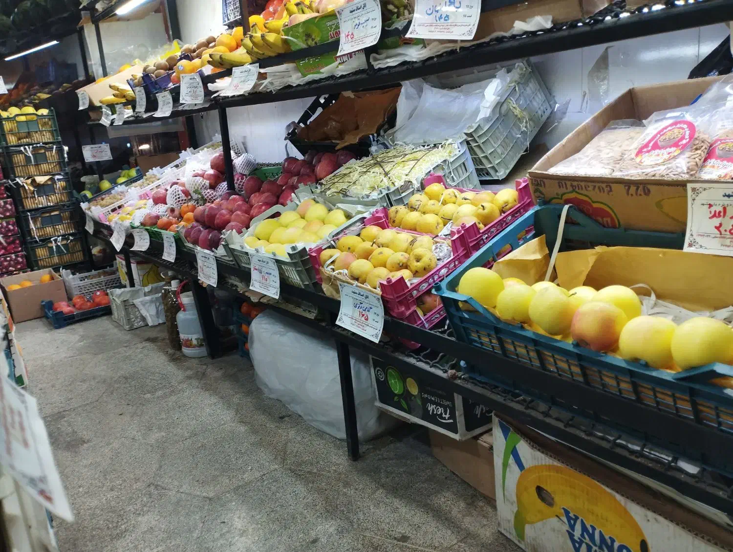 میز قفسه میوه فروشی|فروشگاه و مغازه|مشهد, چهارچشمه|دیوار