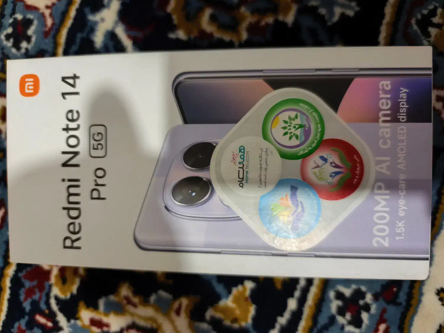 گوشی نوت 14پرو5G حافظه 512رام 12|موبایل|کرمانشاه, |دیوار