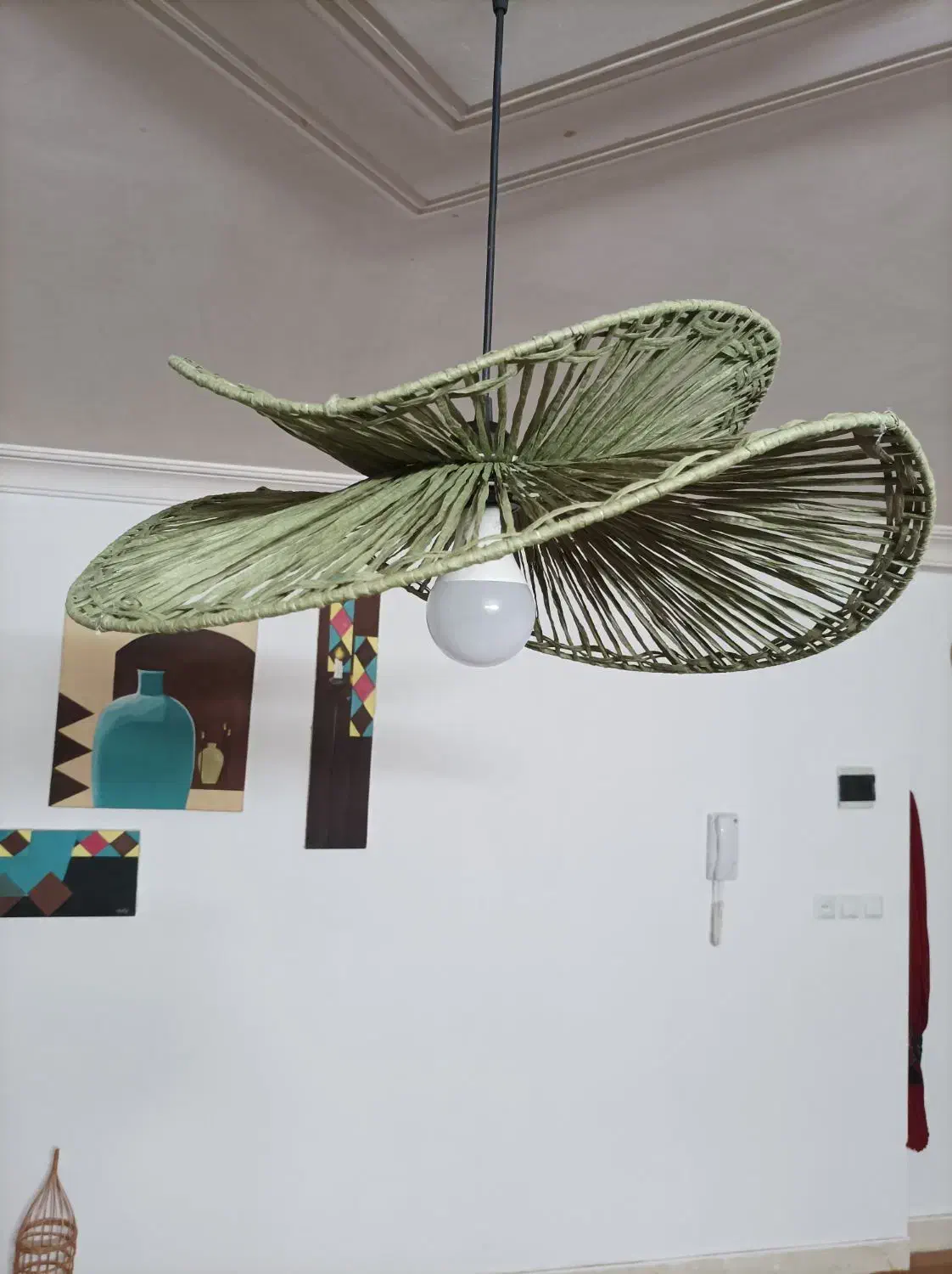 لوستر مدل کلاهی|لوستر و چراغ آویز|مشهد, مشکینی (شهرک غرب)|دیوار