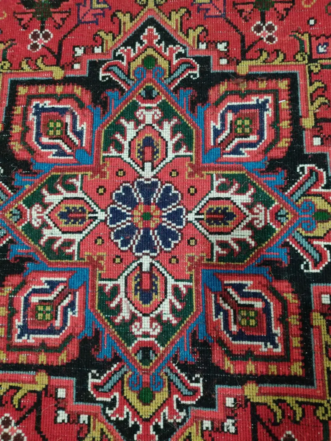 فروش یک جفت فرش خالچه سه متری هریس|فرش|خواجه, |دیوار