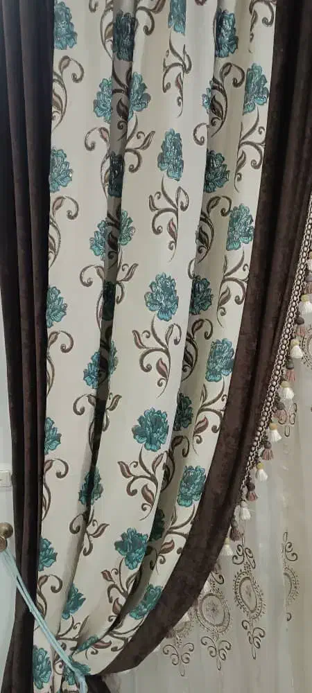 پرده تمیز|پرده، رانر، رومیزی|قرچک, باقرآباد|دیوار