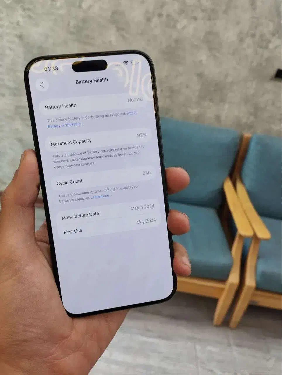 IPONE 15 PROMAX 256/ BLACK|موبایل|هشتگرد, هشتگرد قدیم|دیوار