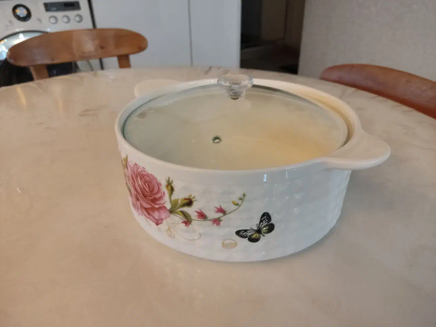 ظرف سوپ خوری طرح گل|ظروف سرو و پذیرایی|تهران, دریاننو|دیوار