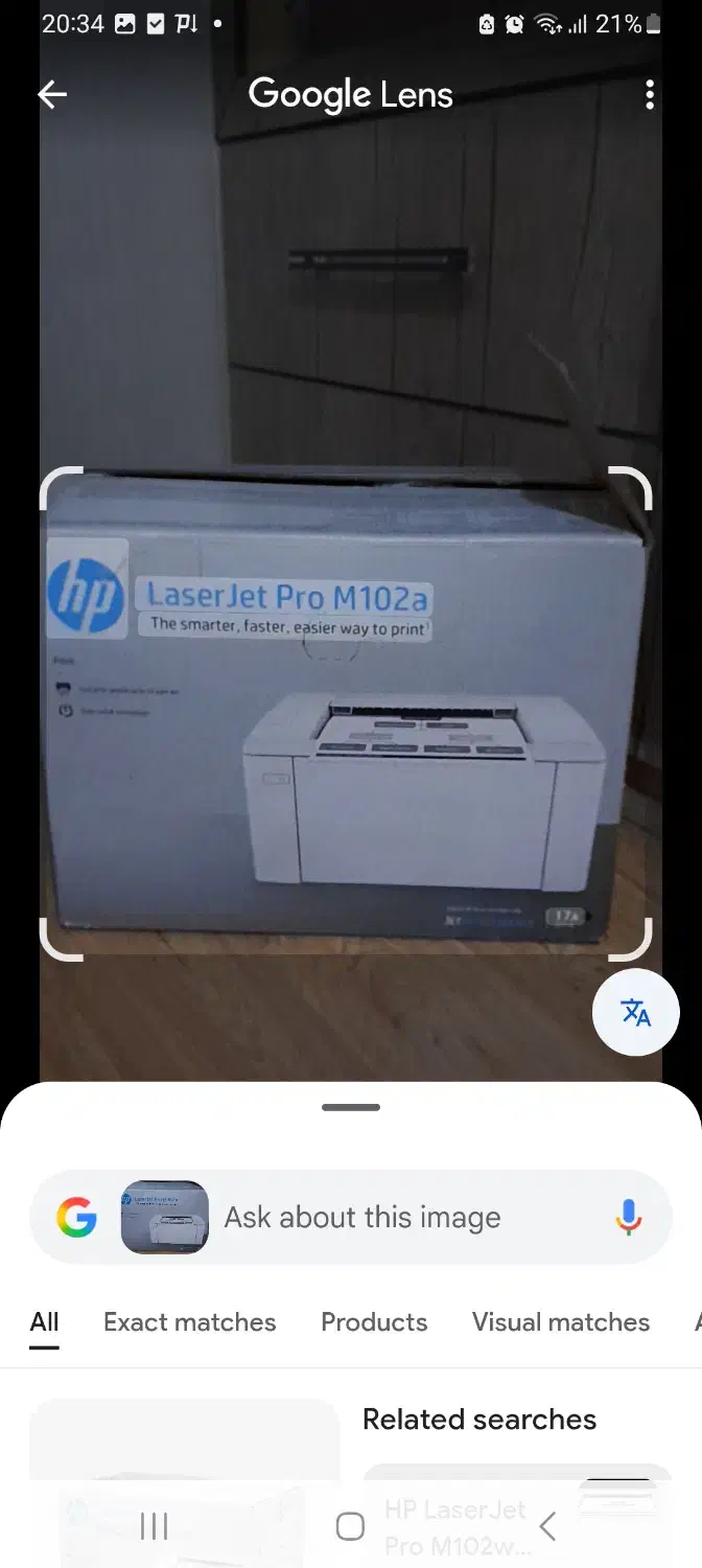 پرینتر نو داخل کادتن پلمپ hplazerjetpro102a|پرینتر، اسکنر، کپی، فکس|اصفهان, بهار آزادی|دیوار