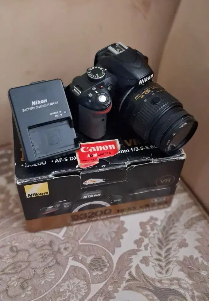 دوربین Nikon D3200|دوربین عکاسی و فیلم‌برداری|اقبالیه, |دیوار