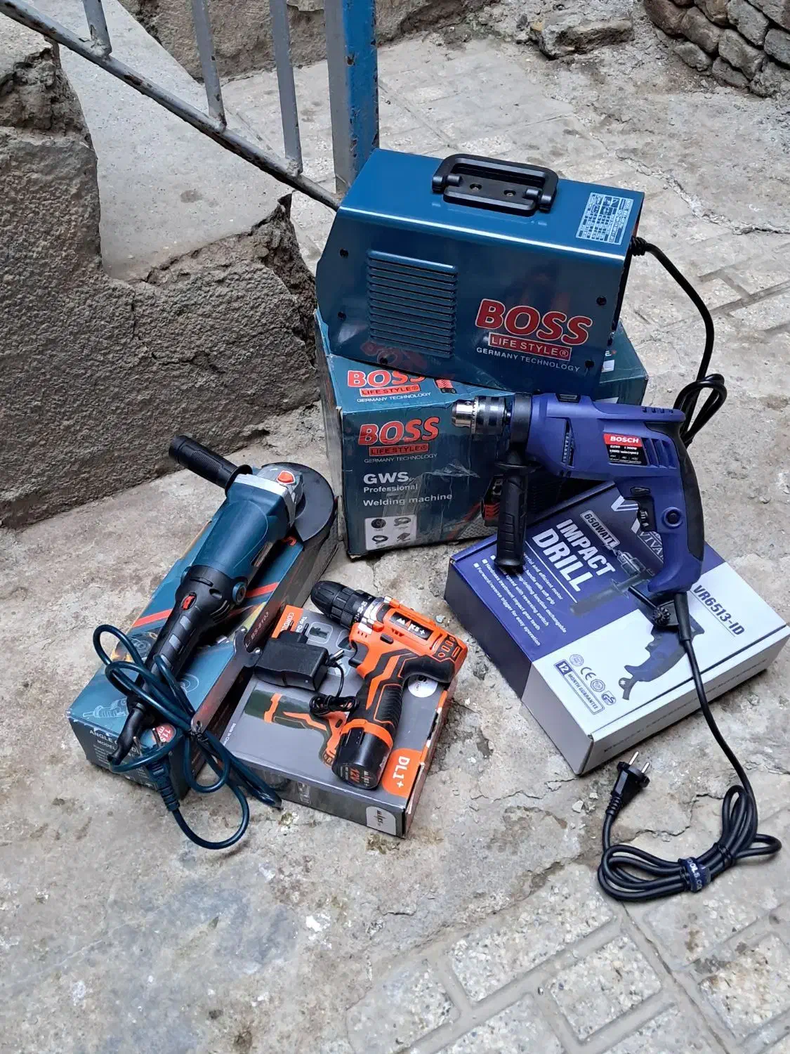 دستگاه جوش دلر دریل فرز دلر شارژی|ماشین‌آلات صنعتی|مشهد, شهید معقول|دیوار