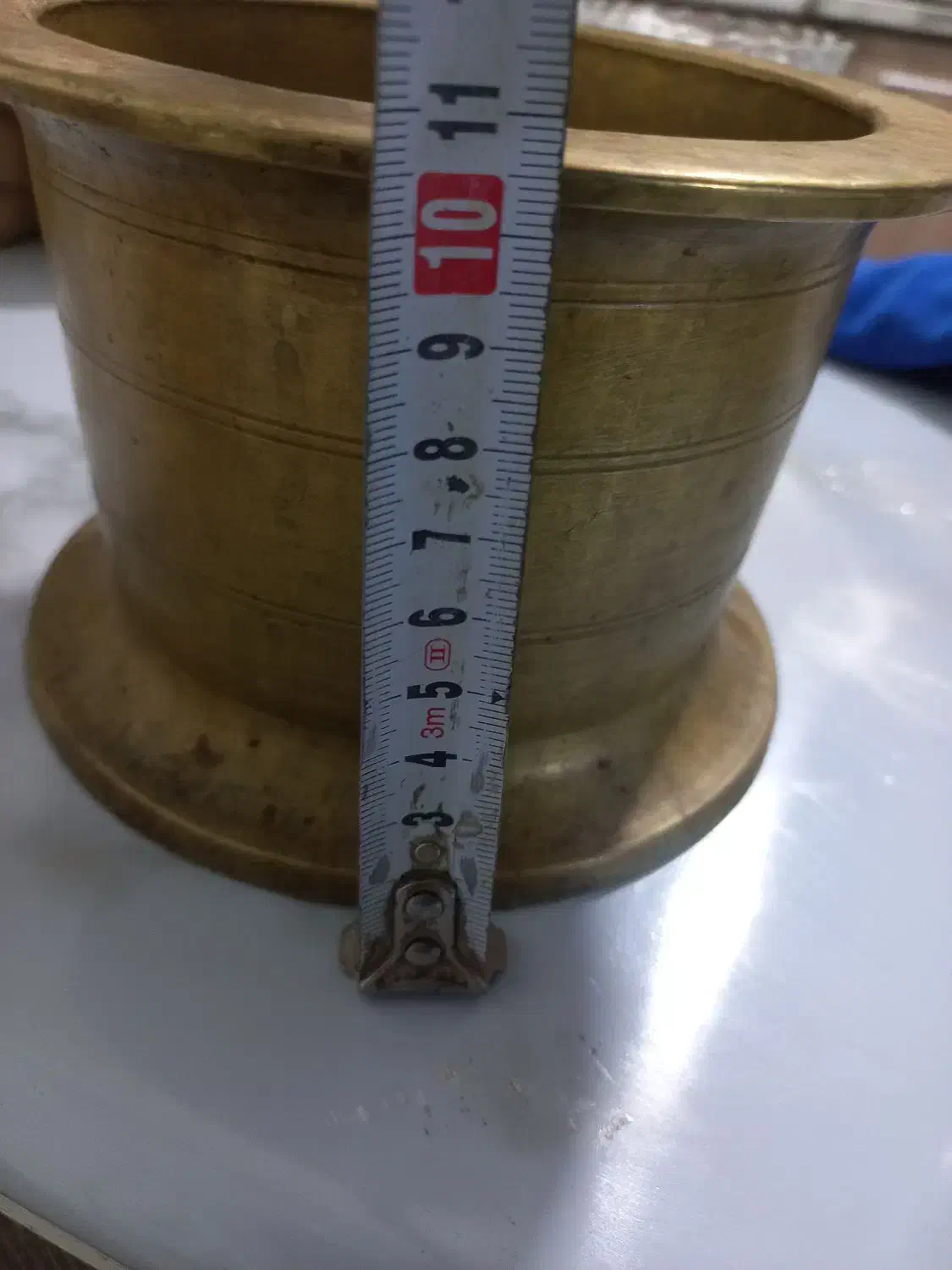 هاونگ برنجی قدیمی،سنگین،بزرگ|کلکسیون اشیاء عتیقه|تهران, ائمه اطهار|دیوار