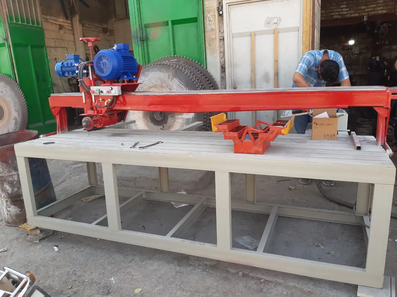 فرزآبی/اسلب بر/اسکراچ/ساختمانی سبک/cnc|ماشینآلات صنعتی|اصفهان, محمودآباد|دیوار