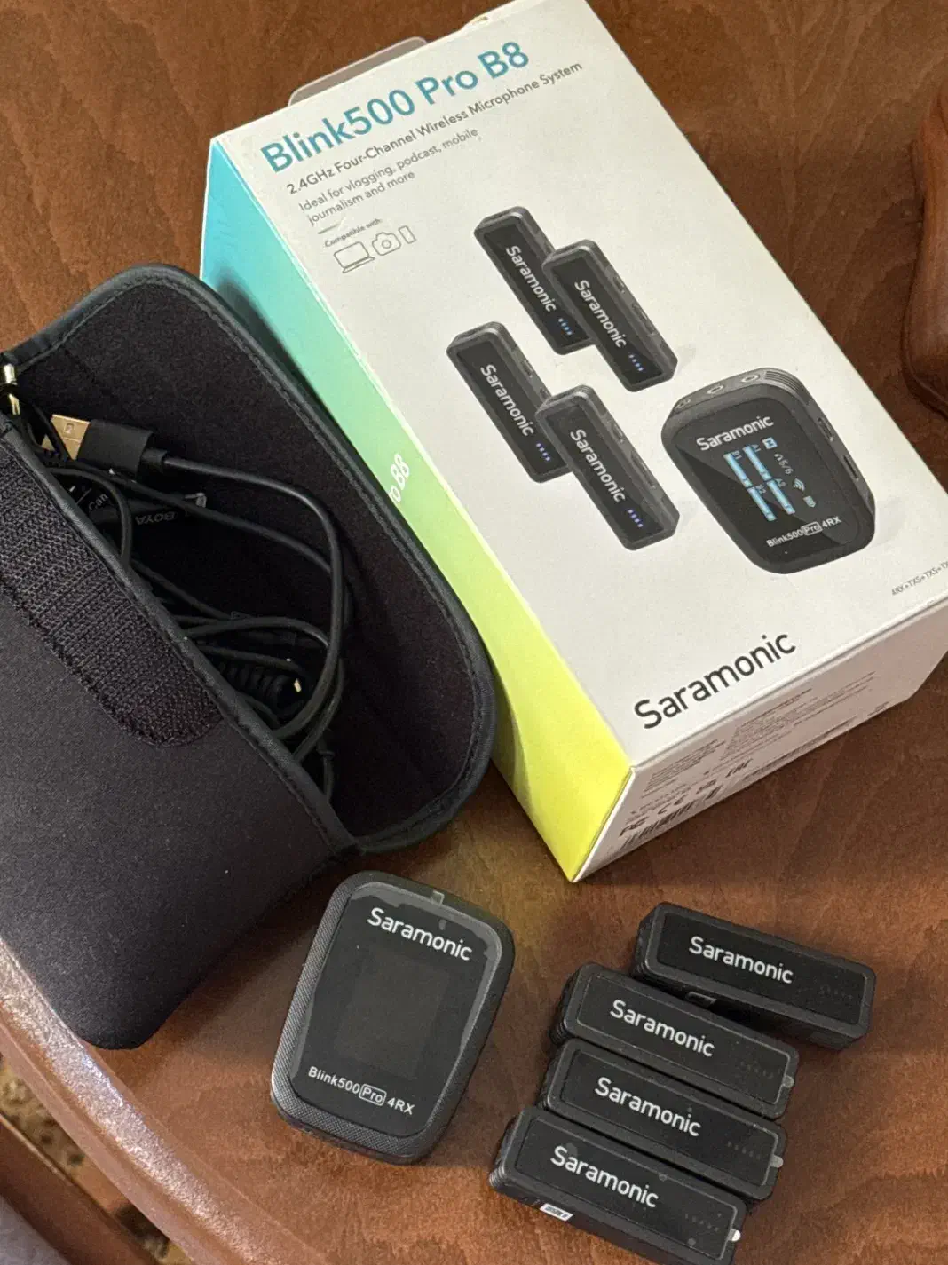 میکروفون یقه ای ۴ تایی saramonic Blink500 Pro b8|صوتی و تصویری|تهران, کامرانیه|دیوار
