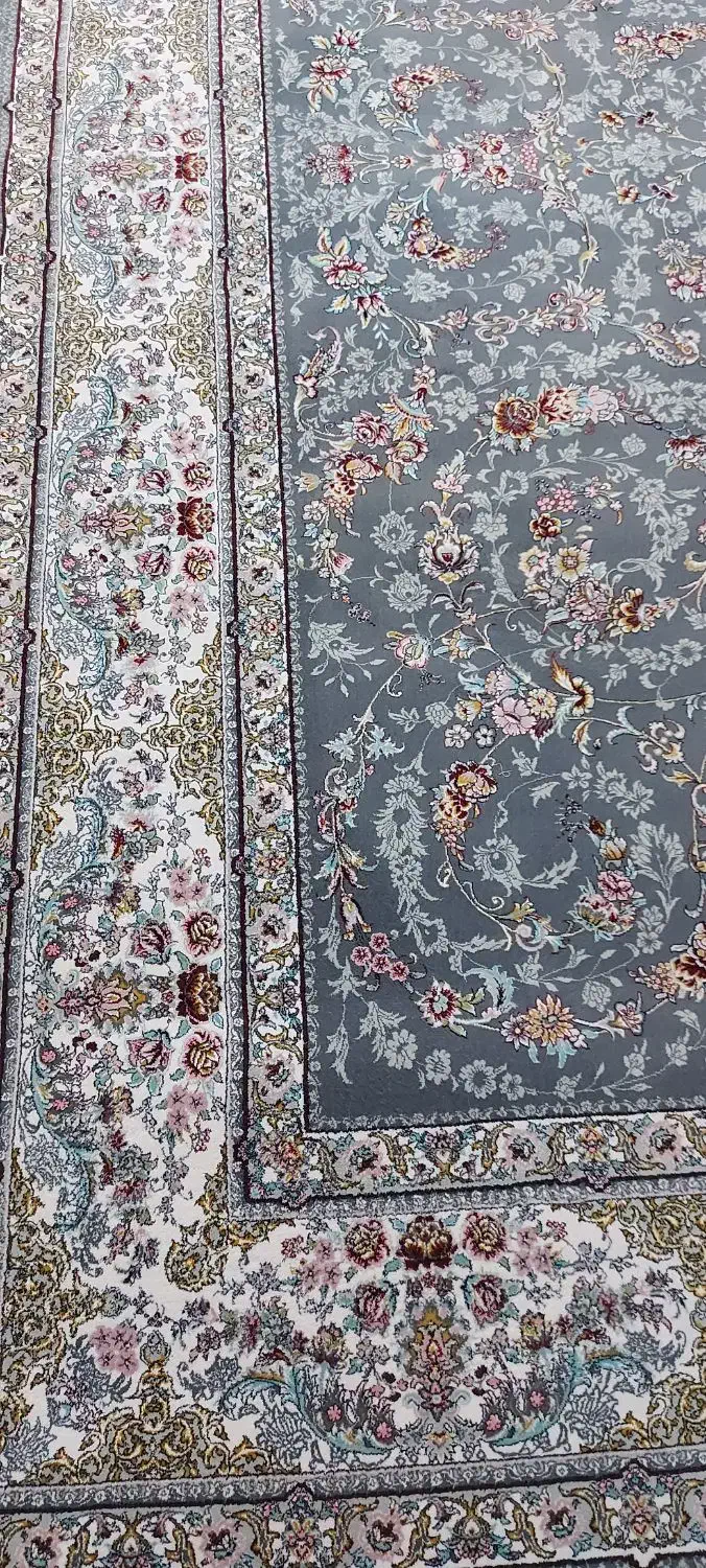 یک جفت فرش 12متری هفتصد شانه درحدنو|فرش|فسا, |دیوار